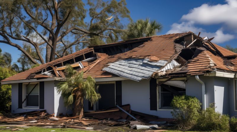 Tornado Damage Restoration detail